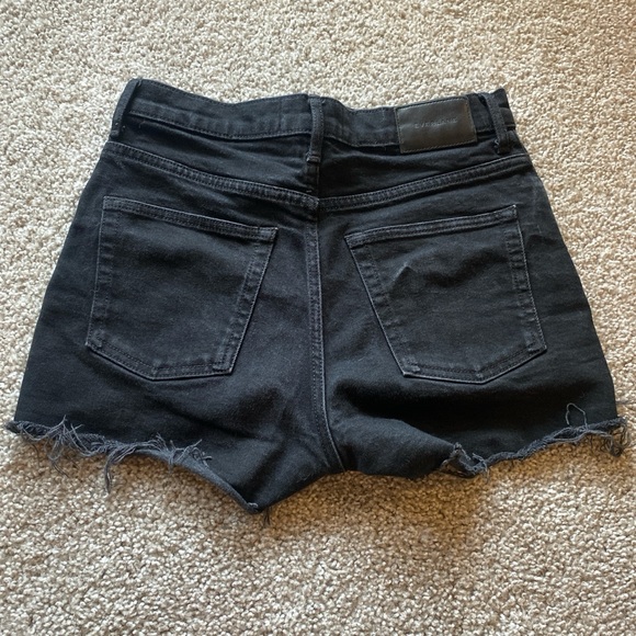Everlane The Cheeky Denim Short in Black - Picture 3 of 4